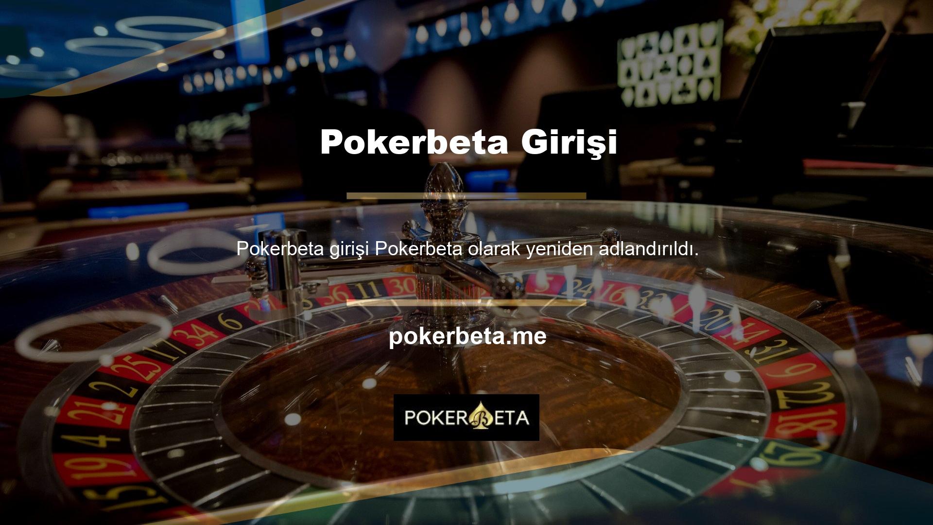 Pokerbeta web sitemizin URL'si üzerinden güvenle erişilebilir