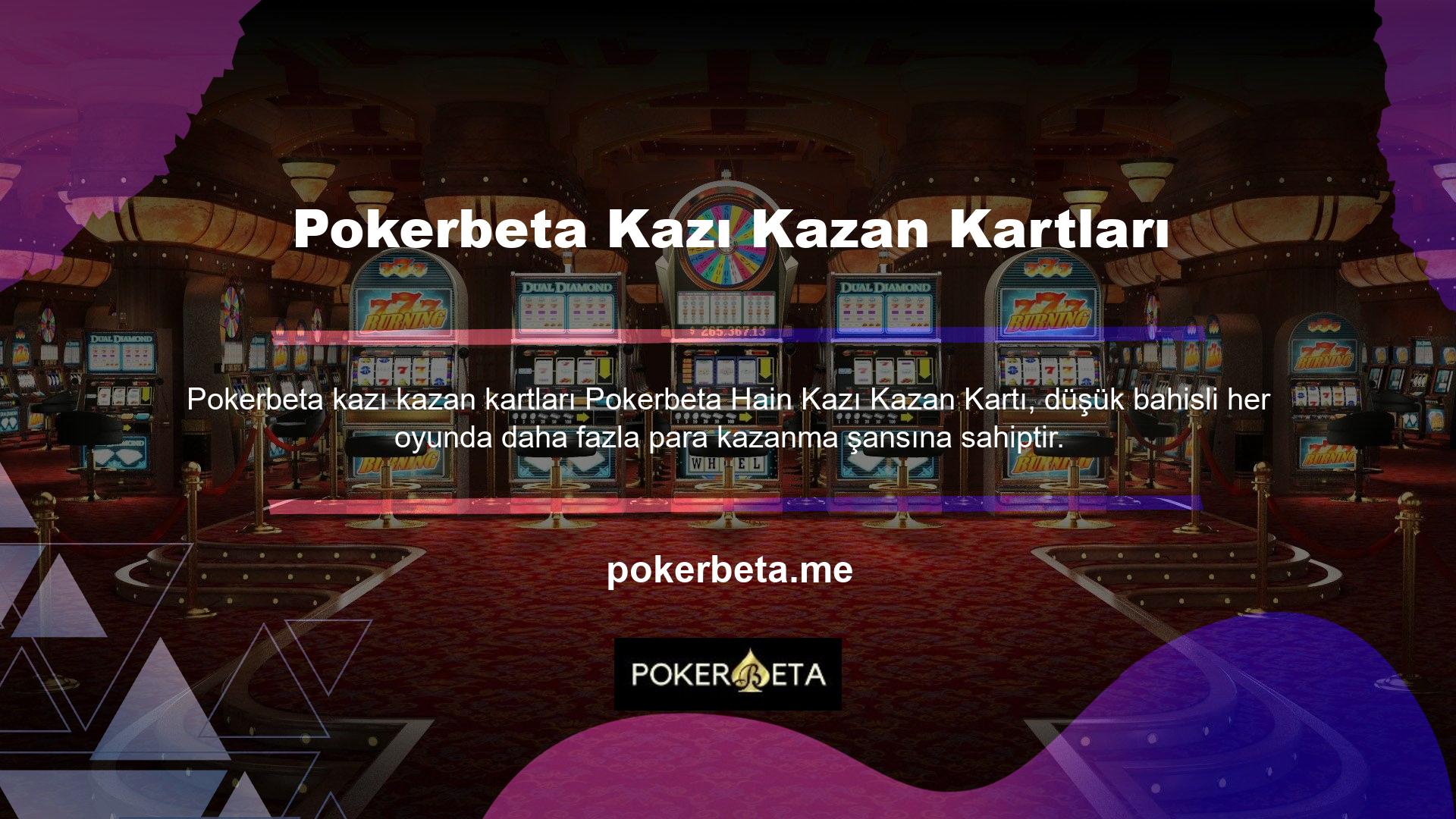 Pokerbeta online casino sitesine üye olmak ve canlı casino oyunlarından gelir elde etmek çok kolaydır