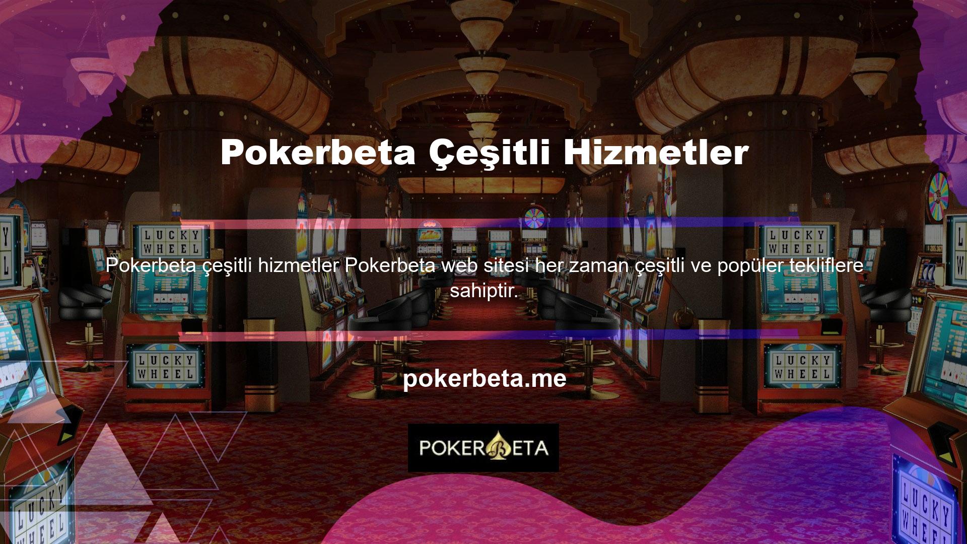Kazanmanın eğlenceli bir yolu arıyorsanız, Pokerbeta bahis sitesine göz atabilirsiniz