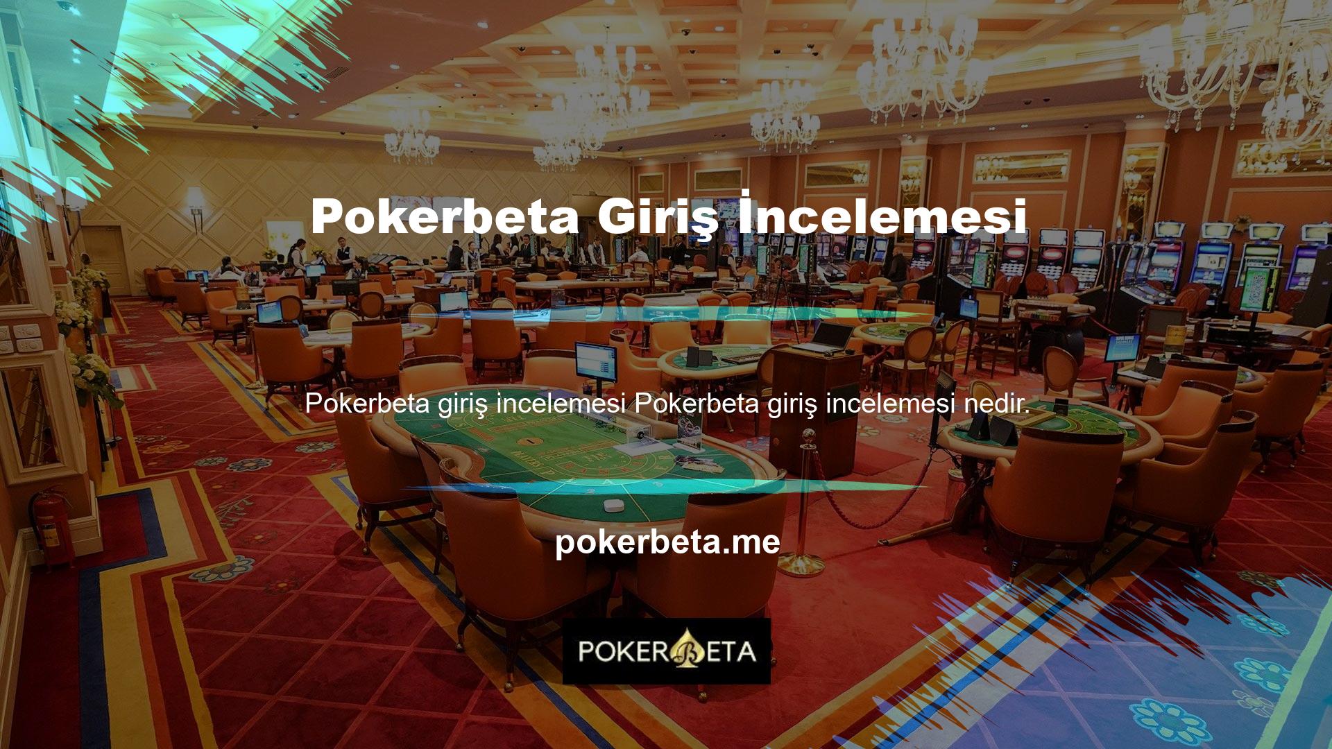 Pokerbeta giriş bilgilerine erişimi olan herkes Pokerbeta canlı bahis kaydı erişebilir ve oluşturabilir