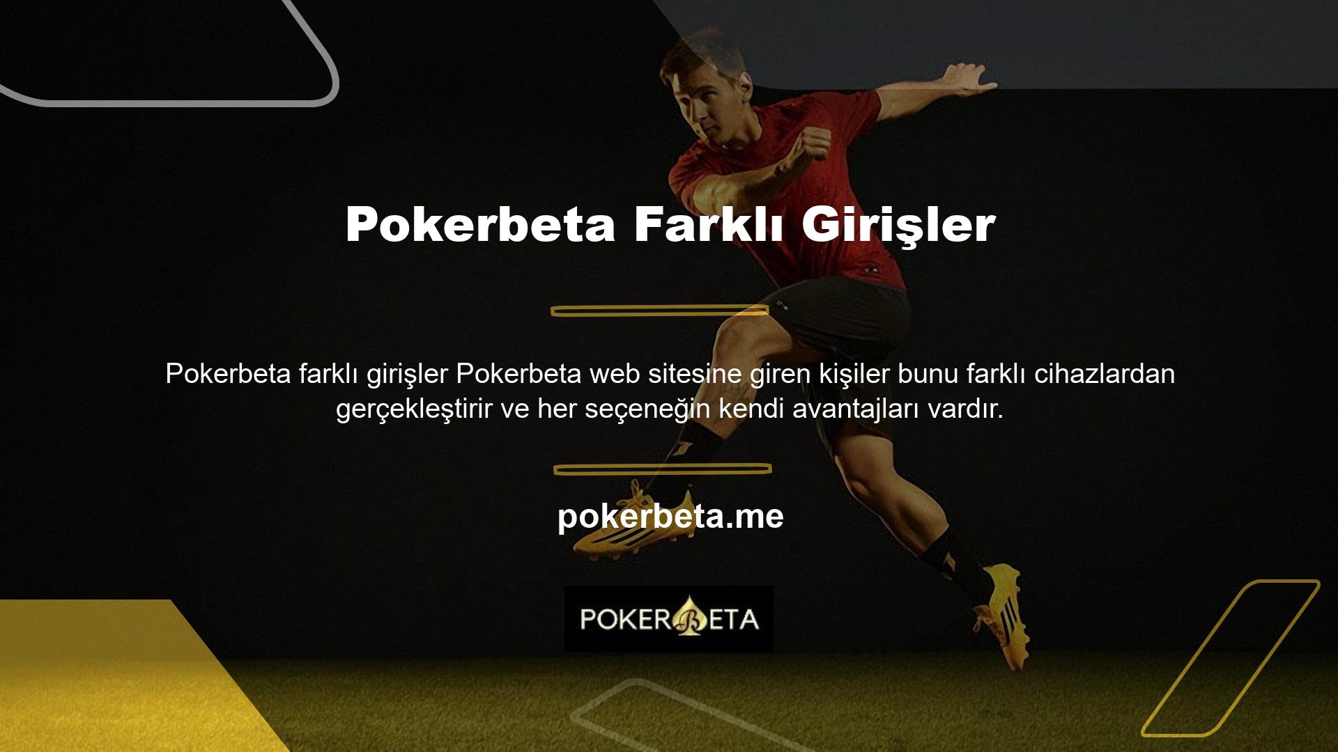 Siteye giderseniz bilgisayarınızın büyük ekranında spor bahisleri ve canlı casino oyunları oynayabilirsiniz